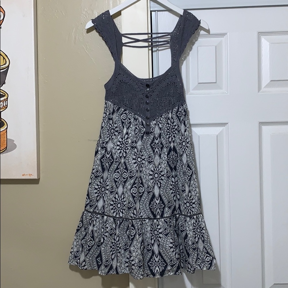 Free people crochet top dress